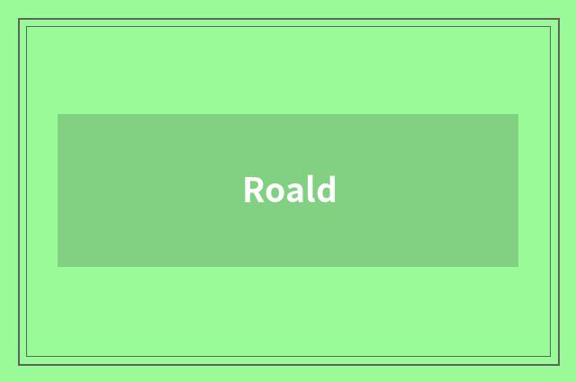 Roald