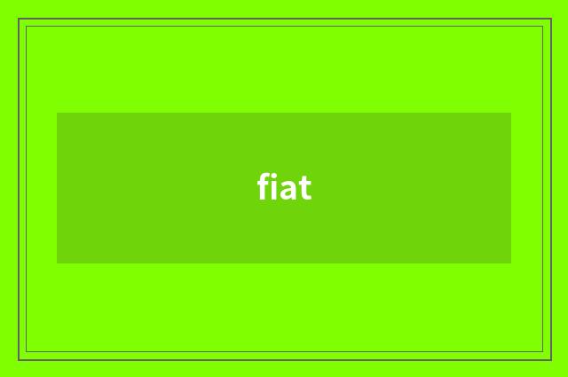 fiat