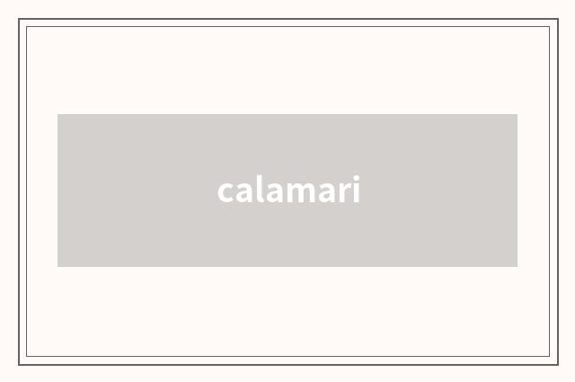 calamari