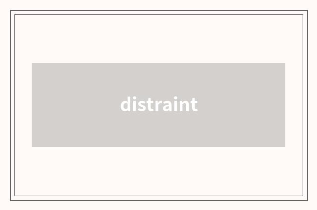 distraint