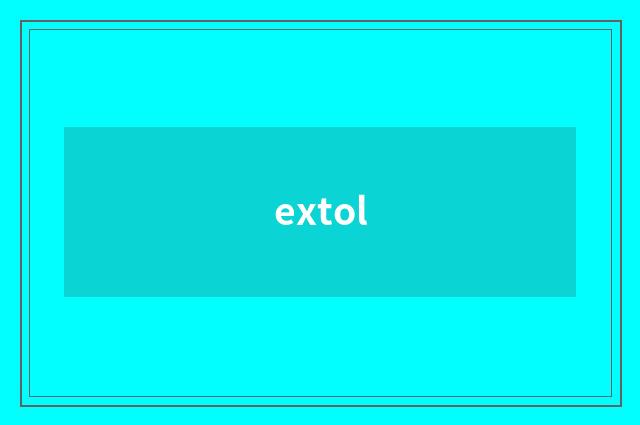 extol