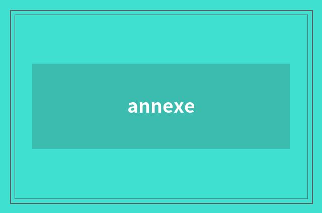annexe