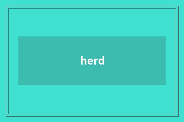 herd