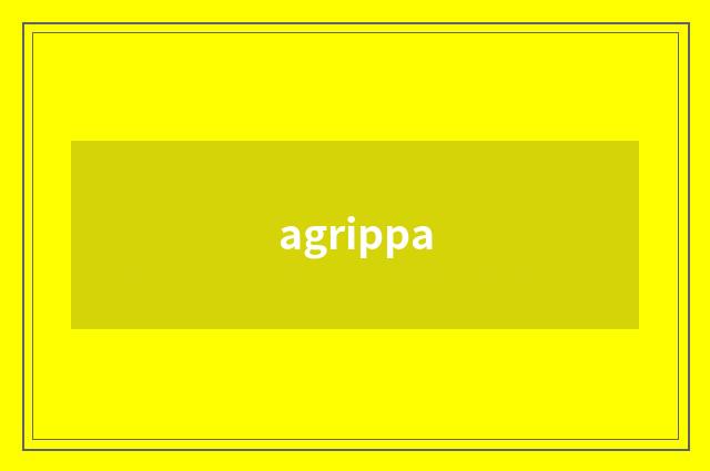 agrippa