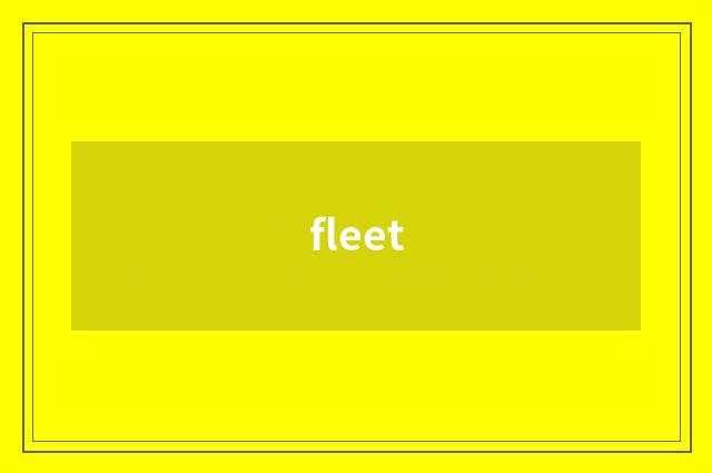 fleet