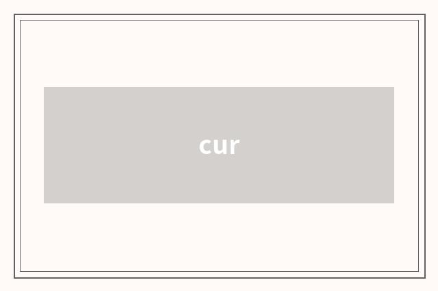 cur