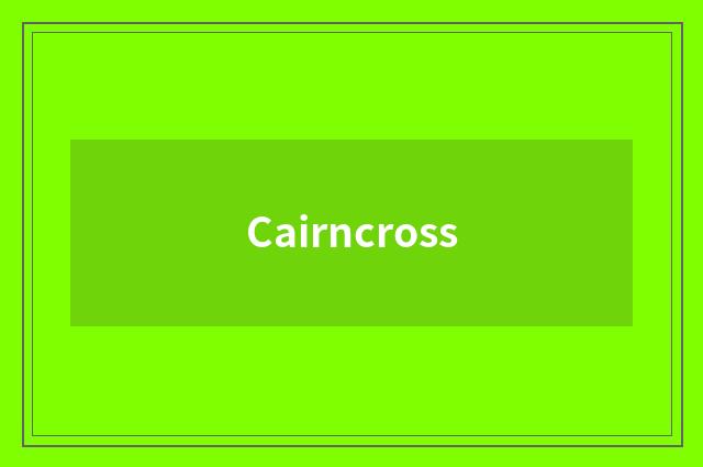 Cairncross