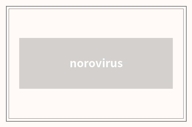 norovirus