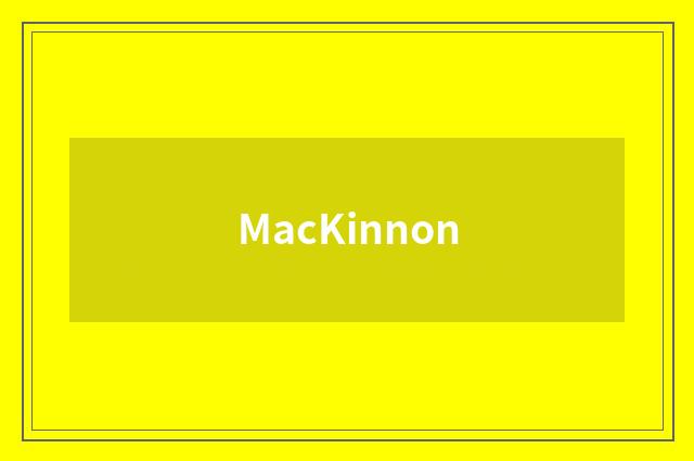 MacKinnon
