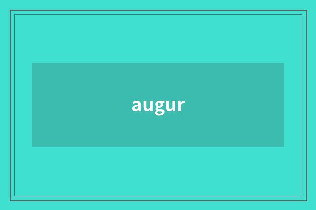 augur