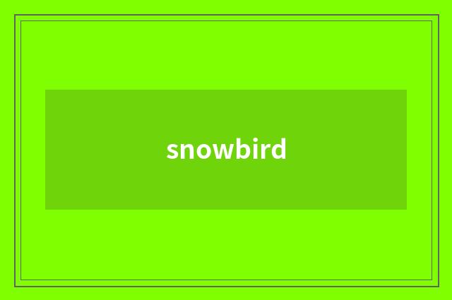 snowbird