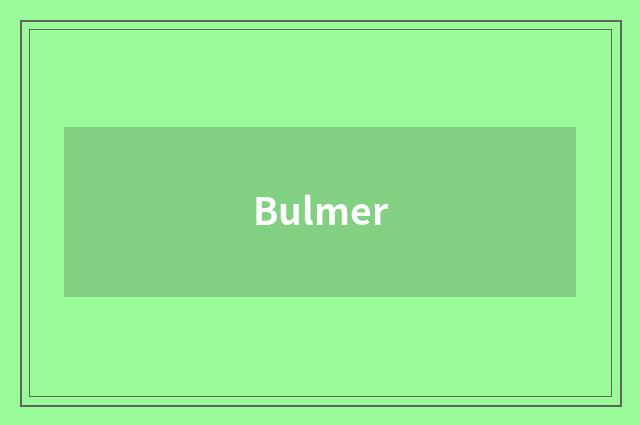 Bulmer