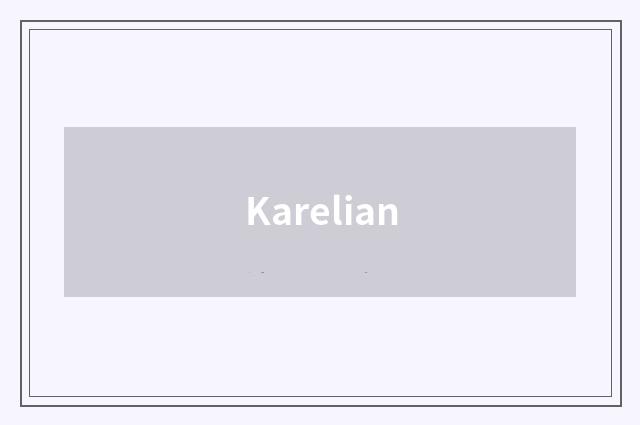 Karelian