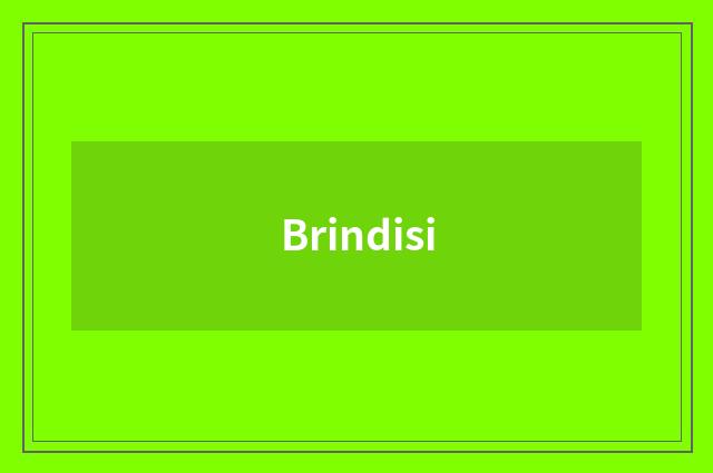 Brindisi