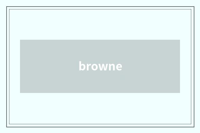 browne