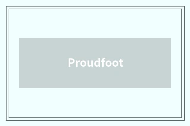 Proudfoot
