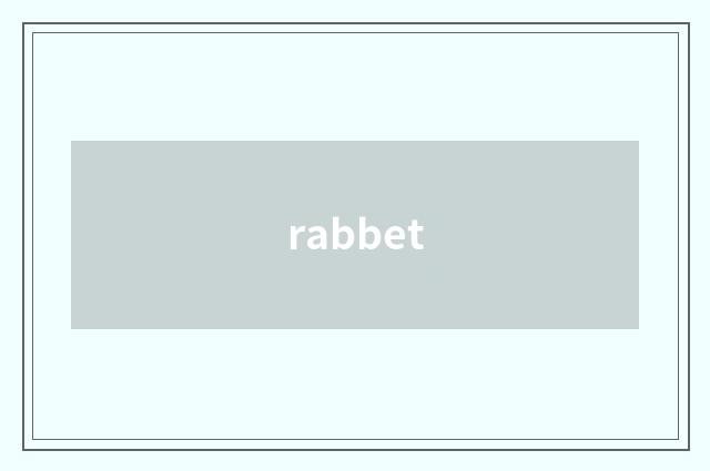 rabbet