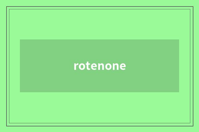 rotenone