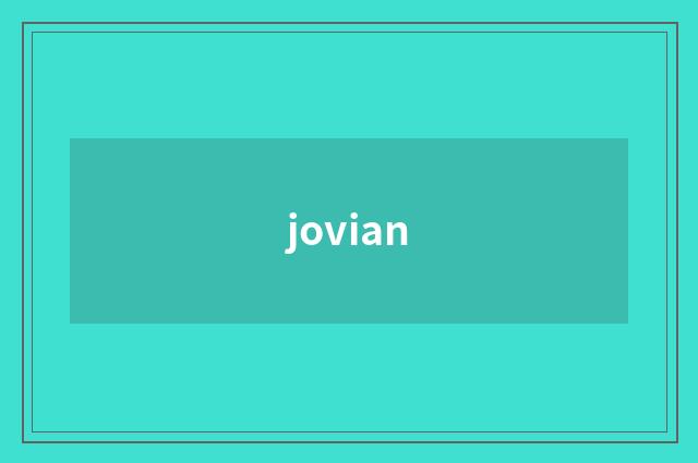 jovian