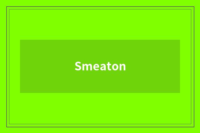 Smeaton