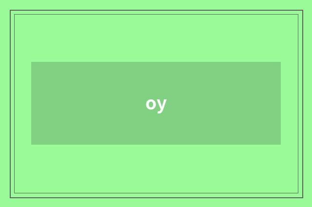 oy