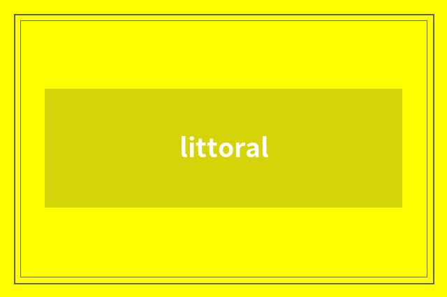 littoral
