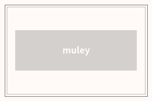 muley
