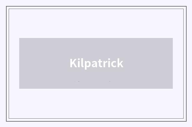 Kilpatrick