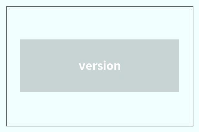 version