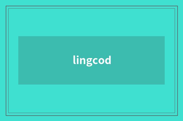 lingcod