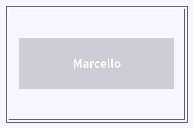 Marcello