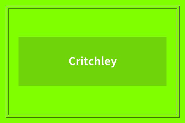 Critchley