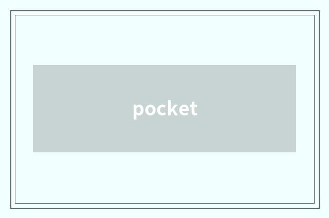 pocket