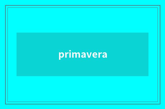 primavera