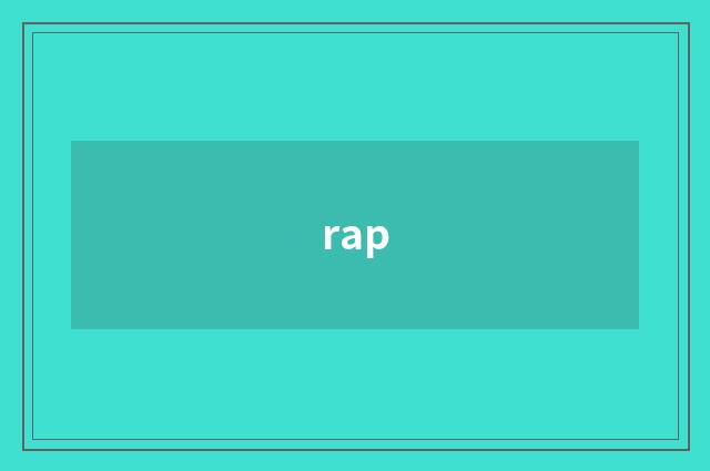 rap