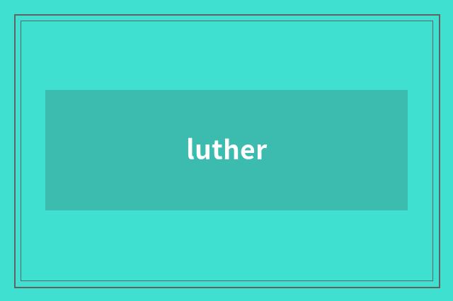 luther