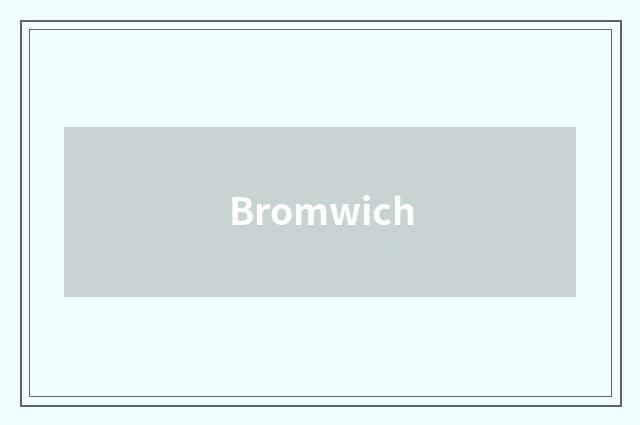 Bromwich