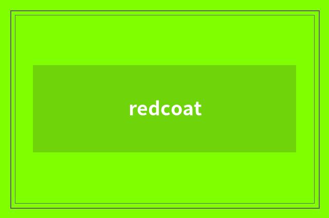 redcoat