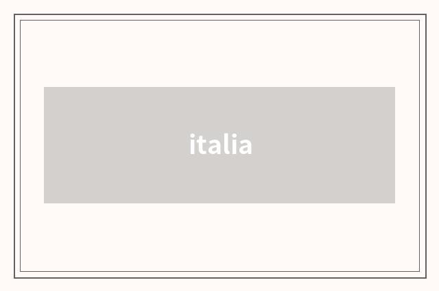 italia