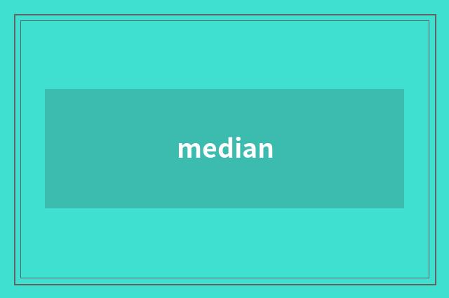 median