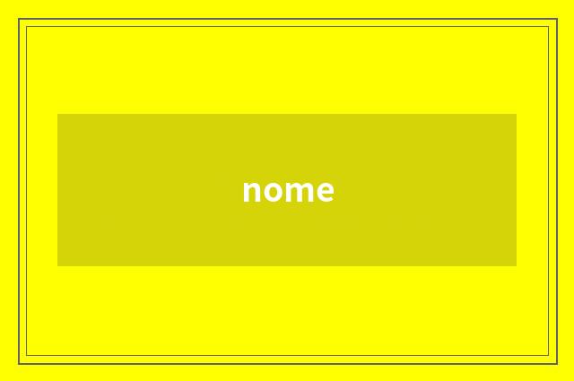 nome