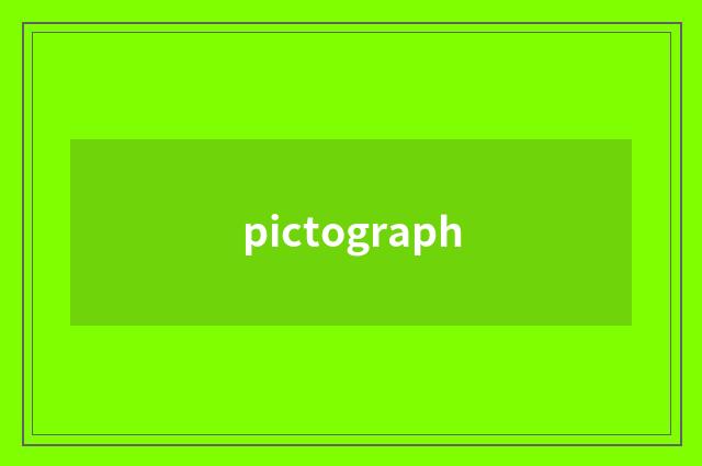 pictograph