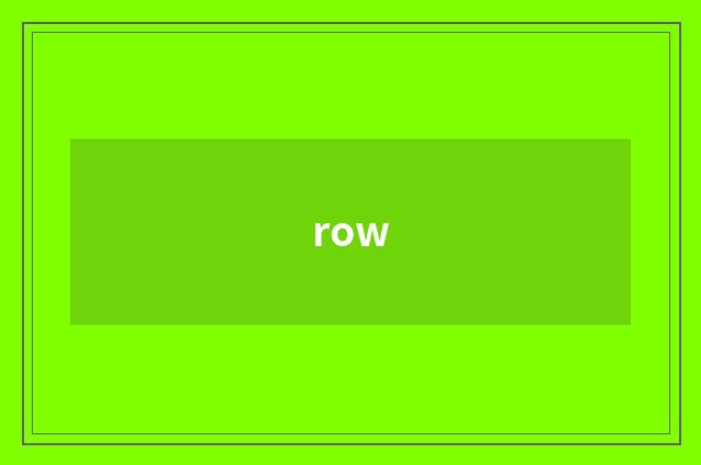 row