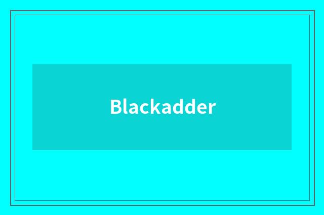 Blackadder
