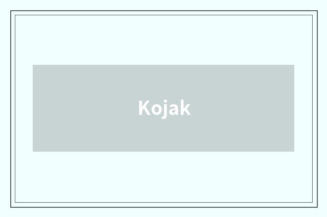 Kojak