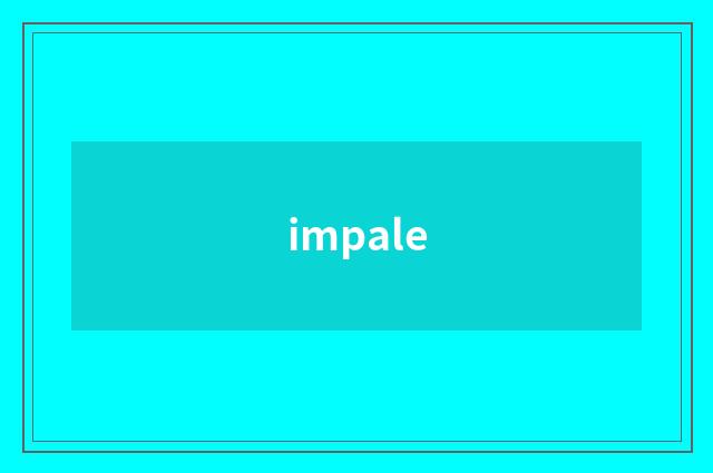 impale