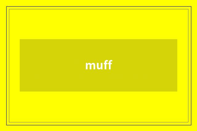 muff