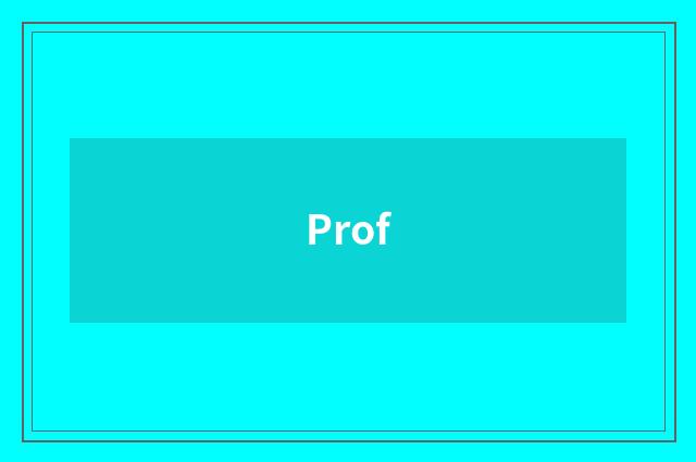 Prof