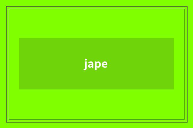 jape