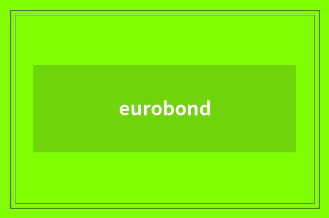 eurobond